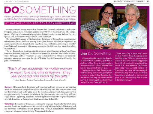 Lisa and Vanessa Featured In Resident Magazine